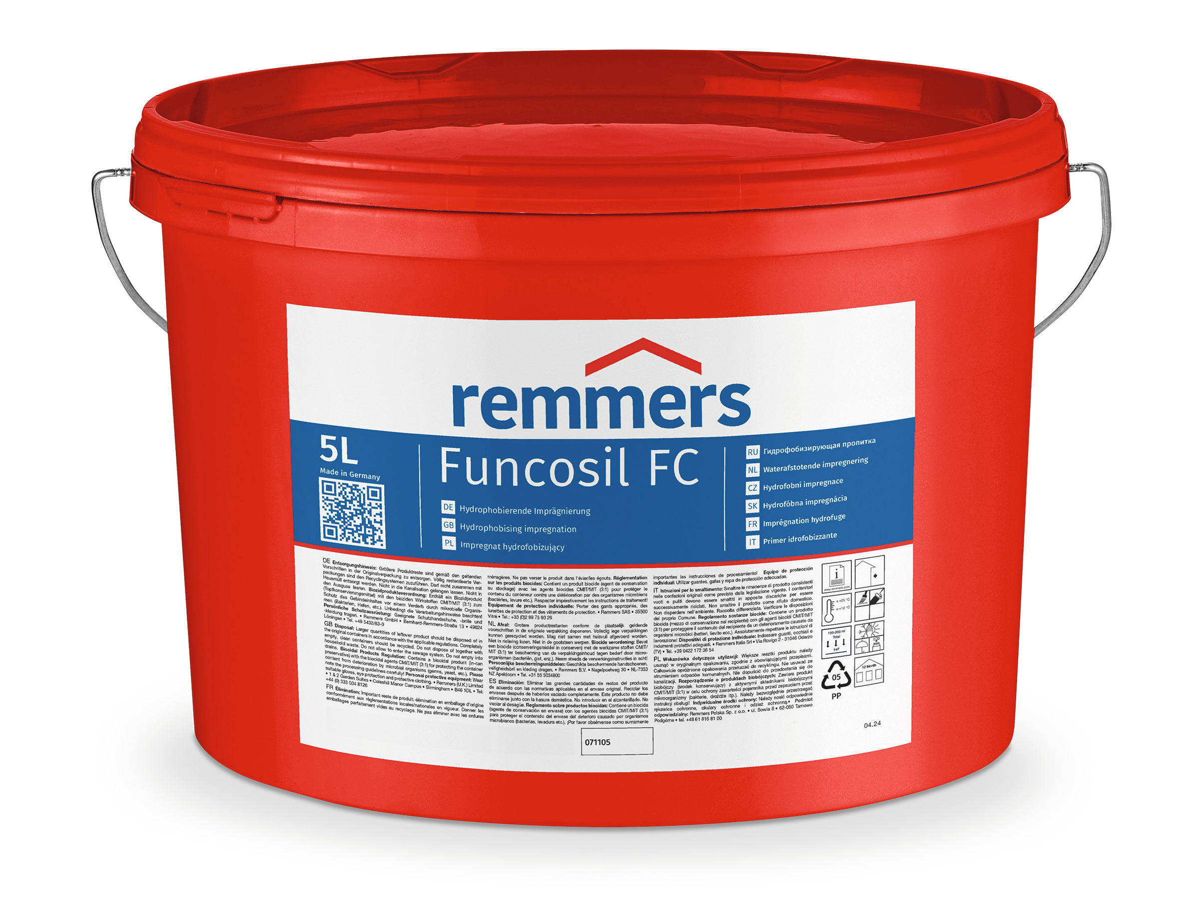Remmers Funcosil FC — idrorepellente per facciata in crema